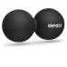 Массажный мяч  Gymtek 63 мм двойной черный - фото №2